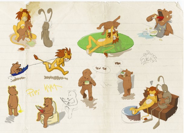 2015_Schetsen op de trein - dagboek fabel