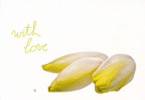 Postkaart With love - Drukte